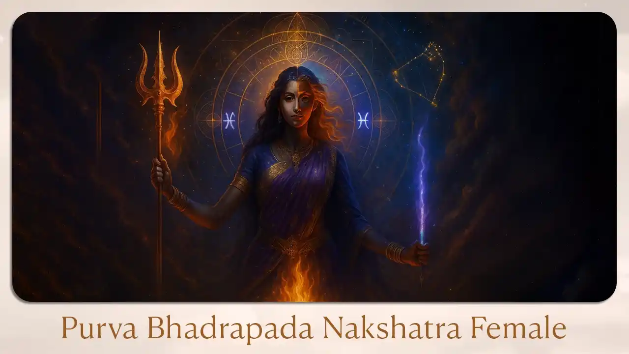 Purva Bhadrapada Nakshatra Female